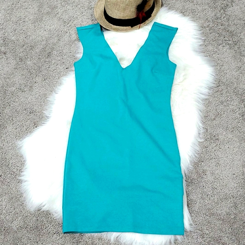 Aqua dress